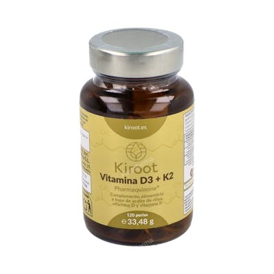 KIROOT VITAMINA D3+K2 120PERLAS