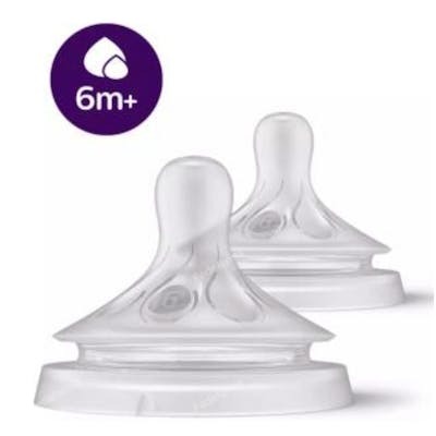 AVENT 2 TETINAS NATURAL RESPONSE 6m+ SCY966/02