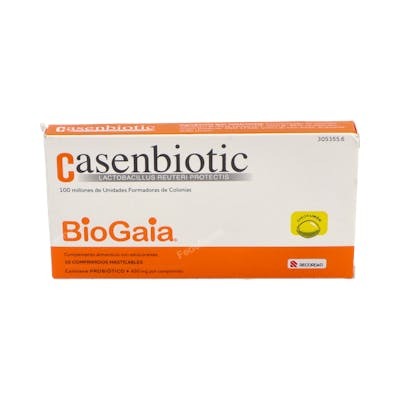 CASENBIOTIC LIMON 10COMPRIMIDOS MAST