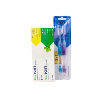KIN FLUOR KIN ANTICARIES PASTA DENTAL 125ml. + CEPILLO
