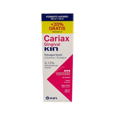 KIN CARIAX GINGIVAL ENCIAS PACK COLUTORIO 500ml +100ml