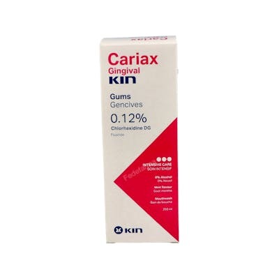KIN CARIAX GINGIVAL COLUTORIO CLORHEXIDINA 0,12 250ml