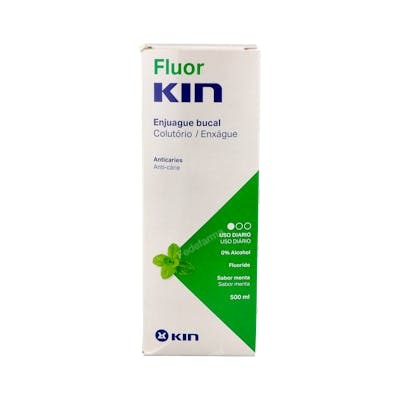 KIN FLUOR KIN ENGUAJE DIARIO MENTA 500ml 226 PPM