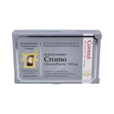 PHARMA NORD ACTIVECOMPLEX CROMO 100MCG60COMPRIMIDOS