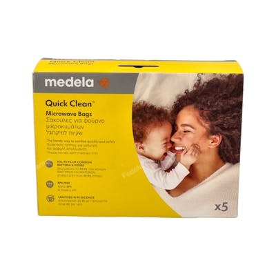 MEDELA BOLSA ESTERILIZADORA QUICK CLEAN MICRO 5un 8.0041