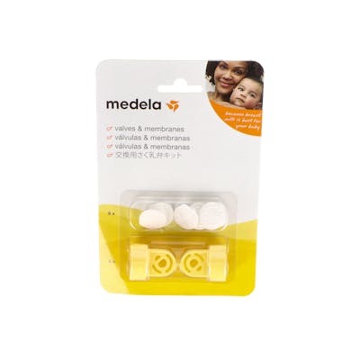 MEDELA PACK 2 VALVULAS + 6 MEMBRANAS 0080293