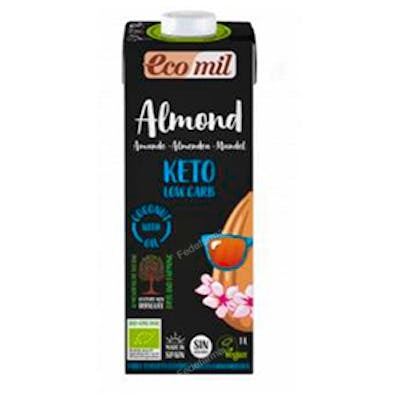 ECOMIL BEBIDA ALMENDRA NATURE KETO 1LT 6UDS. BIO