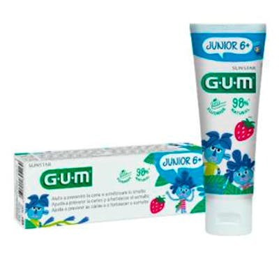 GUM JUNIOR PASTA DENTAL INFANTIL fresa 7-12 años 50ml