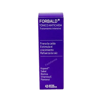 INTERPHARMA FORBALD TONICO ANTICAIDA 40ML GOTAS