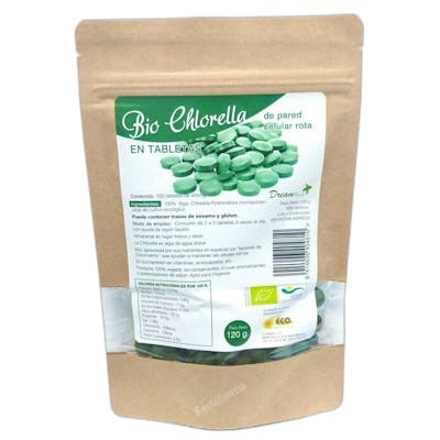 DREAM FOODS ALGA CHLORELLA 200COMPRIMIDOS BIO