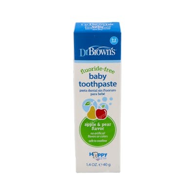 DR. BROWN´S PASTA DENTAL INFANTIL pera/manzana 0-3 años 40gr
