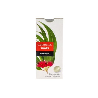 SAWES CARAMELOS BALSAM S/AZUCAR eucalipto blister 22gr