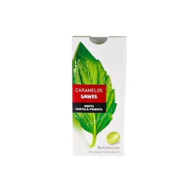 SAWES CARAMELOS BALSAMICOS S/AZUCAR menta blister 22gr