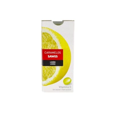 SAWES CARAMELOS BALSAM S/AZUCAR limón vit c blister 22gr