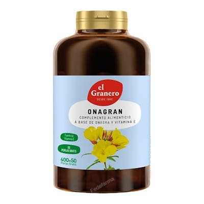 EL GRANERO ONAGRAN ACEITE DE ONAGRA 400+50PERLAS