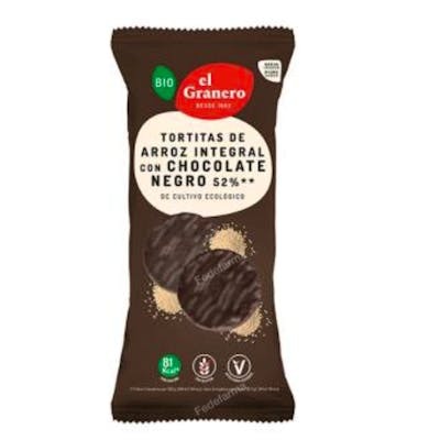EL GRANERO TORTITAS DE ARROZ con chocolate negro 100gr. BIO