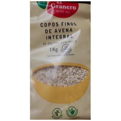 EL GRANERO COPOS DE AVENA SUAVES integral 1kg. BIO