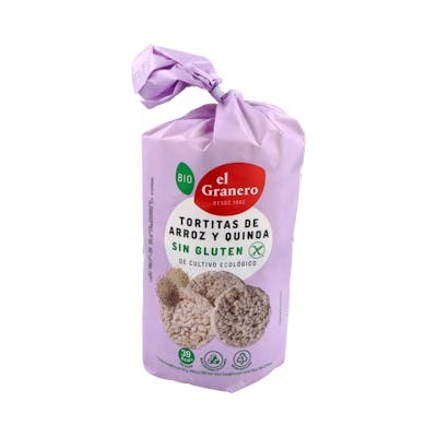 EL GRANERO TORTITAS DE ARROZ Y QUINOA 120gr. BIO