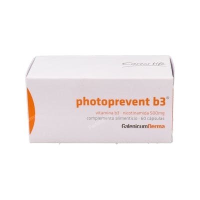 GALENICUM DERMA PHOTOPREVENT B3 NICITINAMIDA 500mg 60caps