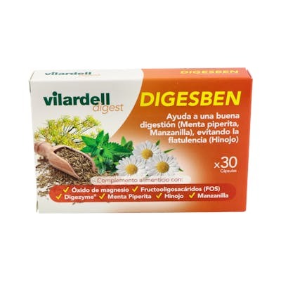 VILARDELL DIGEST DIGESBEN 30caps