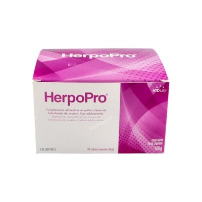 HERPOPRO 20 SOBRES 8GR