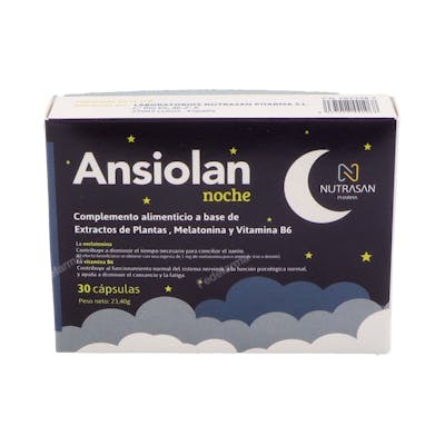 NUTRASAN ANSIOLAN NUTRASAN NOCHE 30caps