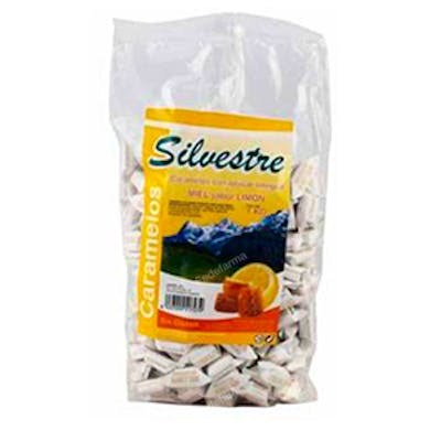 SILVESTRE CARAMELOS DE MIEL Y LIMON azucar de caña 1kg.