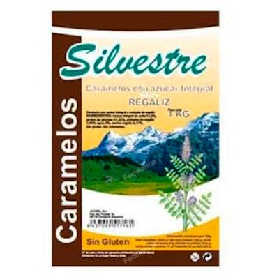 SILVESTRE CARAMELOS DE REGALIZ azucar de caña 1kg.