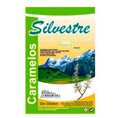 SILVESTRE CARAMELOS DE ROMERO azucar de caña 1kg.