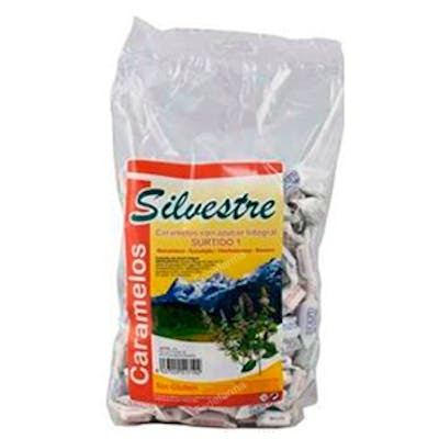 SILVESTRE CARAMELOS SURTIDOS Nº1 azucar de caña 1kg.