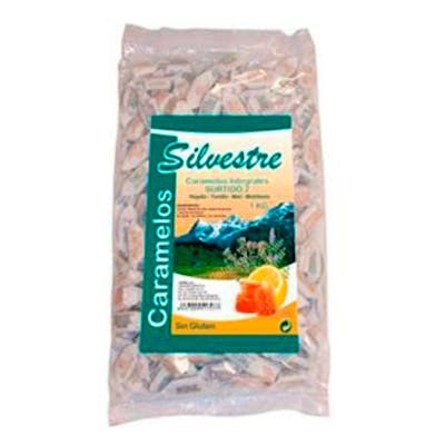 SILVESTRE CARAMELOS SURTIDOS Nº2 azucar de caña 1kg.
