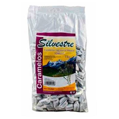 SILVESTRE CARAMELOS DE TOMILLO azucar de caña 1kg.