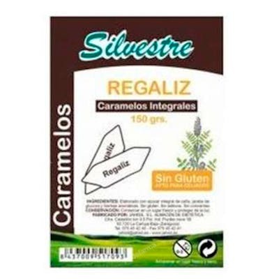 SILVESTRE CARAMELOS DE REGALIZ azucar de caña 150gr.