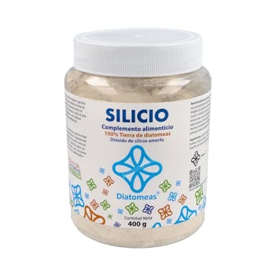 DIATOMEAS SILICIO 100% oral  Tierras de Diatomeas 400gr.