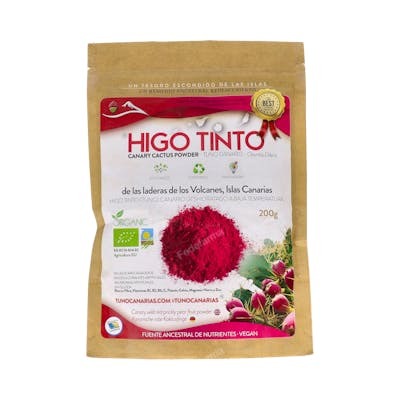 TUNO CANARIAS HIGO TINTO POLVO 200GR ECO