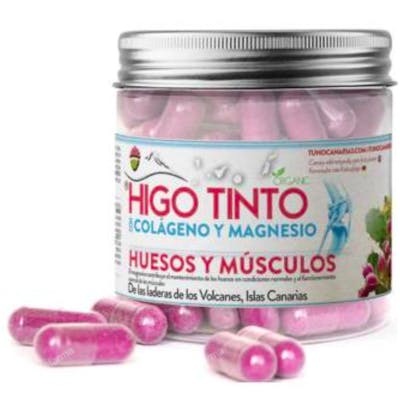 TUNO CANARIAS HIGO TINTO con colageno y magnesio 90cap.