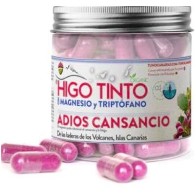 TUNO CANARIAS HIGO TINTO CON MAGNESIO Y TRIPTOFANO 90CAPSULAS
