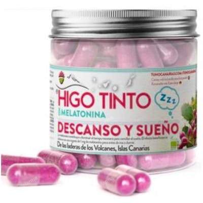 TUNO CANARIAS HIGO TINTO CON MELATONINA 90CAPSULAS