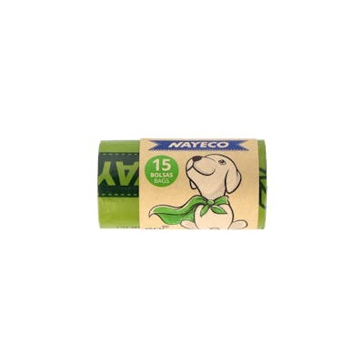 NAYECO VET NAYECO ROLLO DE 15 BOLSAS HIGIENICAS AROMA LAVAND