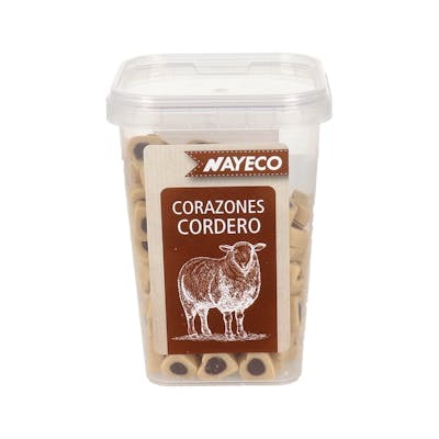 NAYECO VET NAYECO SNACK SEMIHUMEDO CORAZONES DIGEST CORDERO