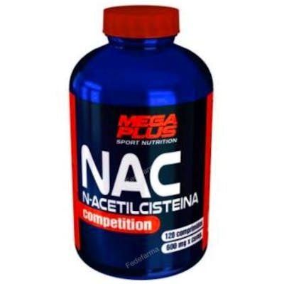 MEGA PLUS NAC N-ACETILCISTEINA 120comp.