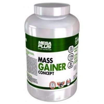 MEGA PLUS MASS GAINER CONCEPT VAINILLA 1,5KG
