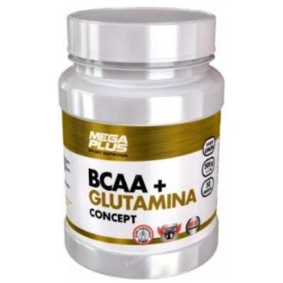 MEGA PLUS BCAA+GLUTAMINA CONCEPT tropical 500gr.