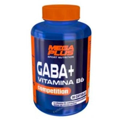 MEGA PLUS GABA + VIT B6 COMPETITION 60CAPSULAS