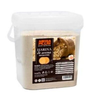 MEGA PLUS HARINA DE AVENA SABOR GALLETA MARIA 2KG