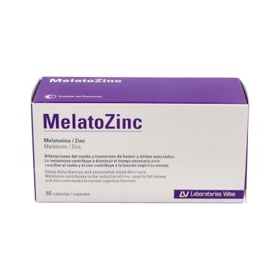 VIÑAS MELATOZINC 1MG 60CAPSULAS