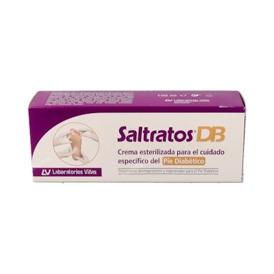 SALTRATOS DB CREMA PIE DIABETICO 100ML
