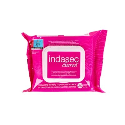 INDASEC TOALLITAS INDASEC HIG INTIMA 20 un ALO VERA