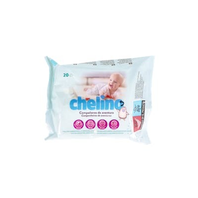 CHELINO TOALLITAS INF dermo sensitive 20un