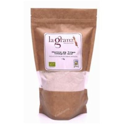 LA GRANA HARINA DE TRIGO INTEGRAL 1KG ECO